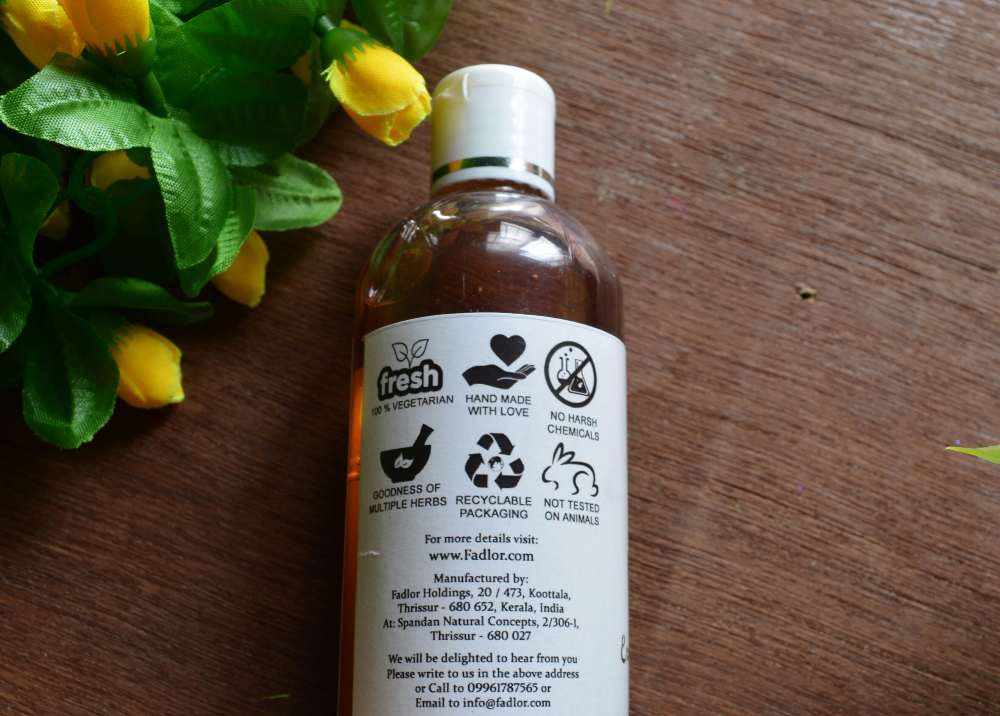 Fadlor Naturlich Herbal Infusions Shampoo Review - Cosmetics Arena