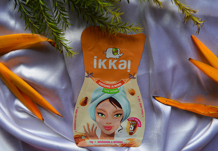 Ikkai by Lotus Herbals Almond Face Scrub Review