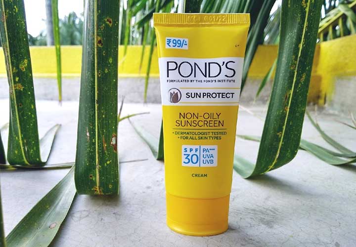 Pond's Sun Protect Non Oily Sunscreen SPF 30 Review