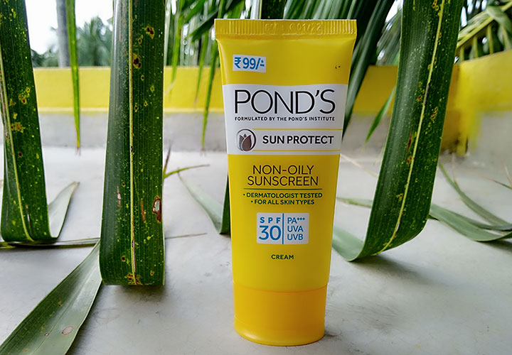 ponds oil free sunscreen