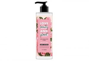 Best Body Lotions for Winter in India Love Beauty & Planet Murumuru Butter and Rose Aroma Delicious Glow Body Lotion