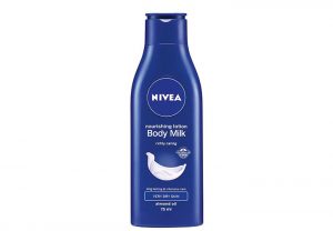 Best Body Lotion for Winter in India Nivea Nourishing Body Milk with Deep Moisture Serum Almond Oil