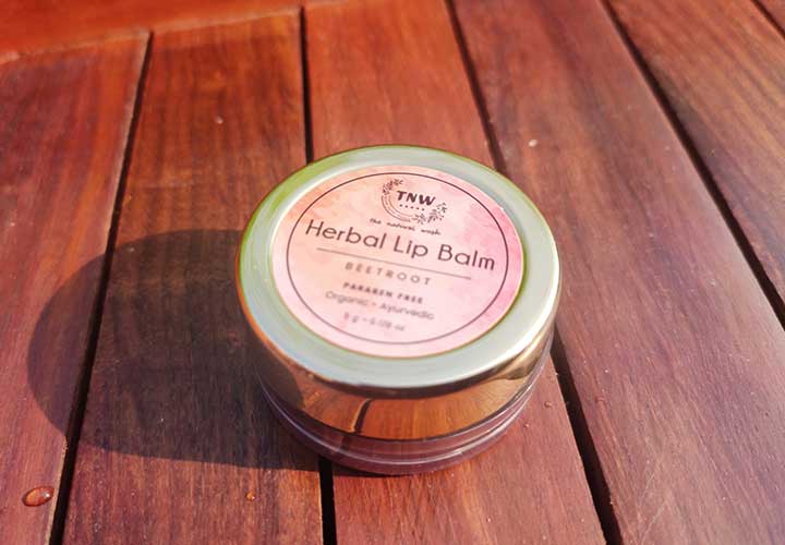 The Natural Wash Beetroot Herbal Lip Balm