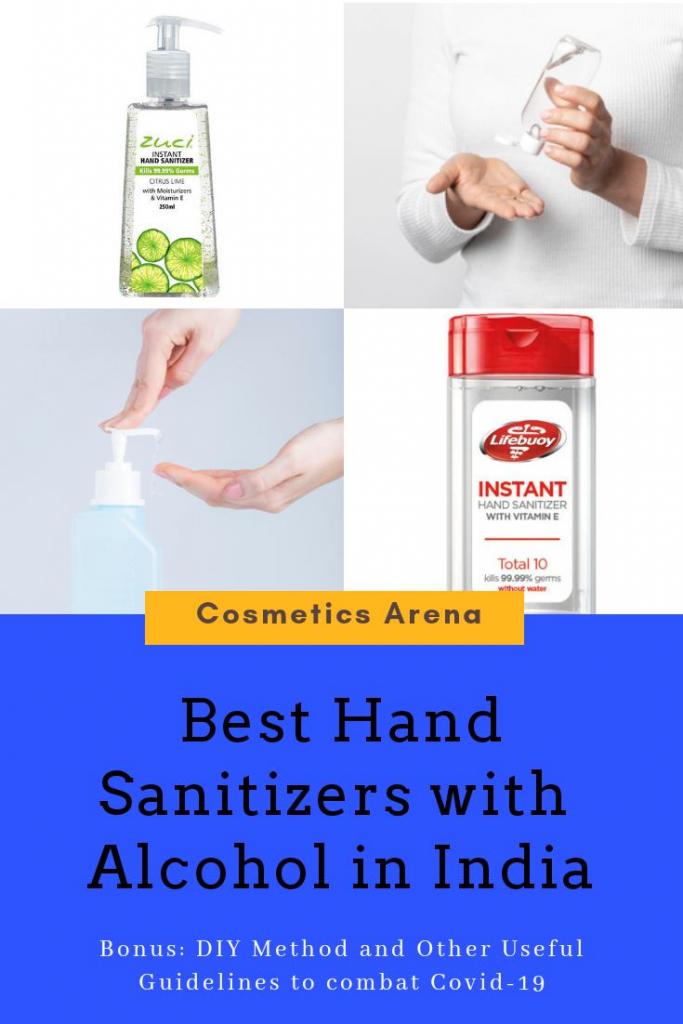 Best Hand Sanitizers with Alcohol in India