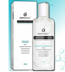 Gentle Beast Hair Fall Control Shampoo Best Anti Hair Fall Shampoo in India
