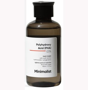 Minimalist Polyhydroxy Acid (PHA) 3% Toner Best Toner for Face