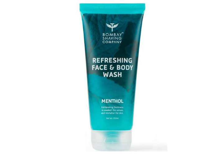 Bombay Shaving Company Menthol Face Wash Best SLS and PAraben Free Face Wash for Men in India