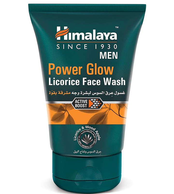 Himalaya MEN Power Glow Licorice Face Wash Best Face Wash for Men in India