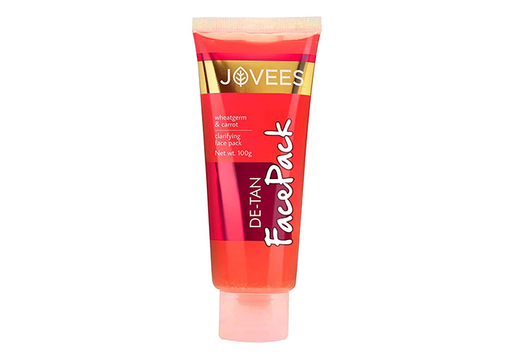 Jovees De-Tan Face Pack Best Affordable Tan Removal Products in India