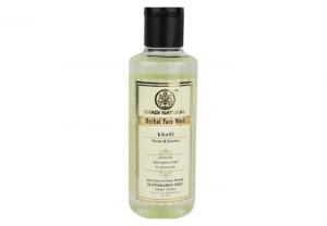 Khadi Natural Neem and Tea Tree Herbal Face Wash Best Affordable Face Wash for Men in India