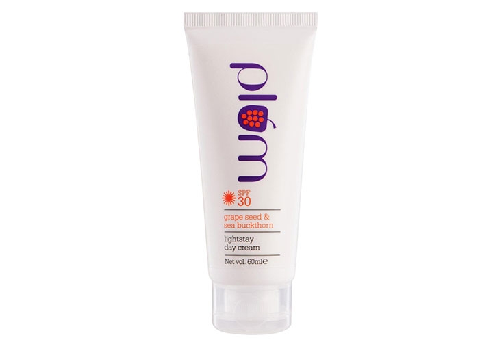 Plum Grape Seed and Sea Buckthorn Light Stay Day Cream Best Moisturizers for Dry Skin in India