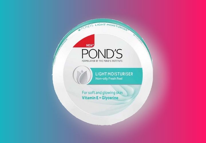 Ponds Light Moisturiser Vitamin E and Glycerine Best Moisturizers for Dry Skin in India