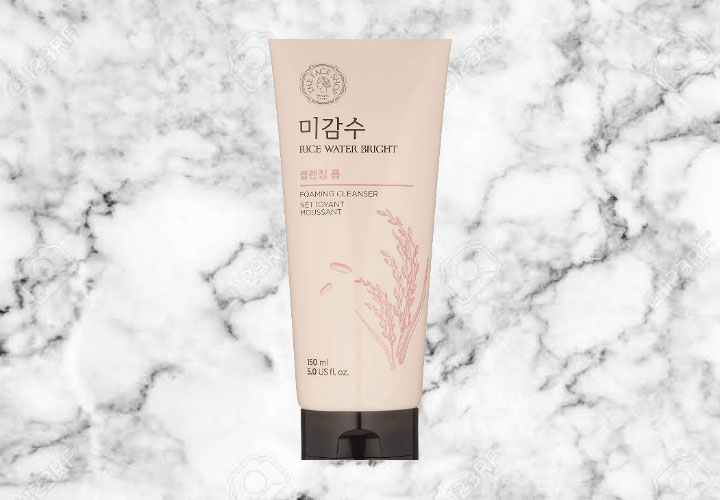 The Face Shop Rice Water Bright Foaming Cleanser Best Korean Products of All Time