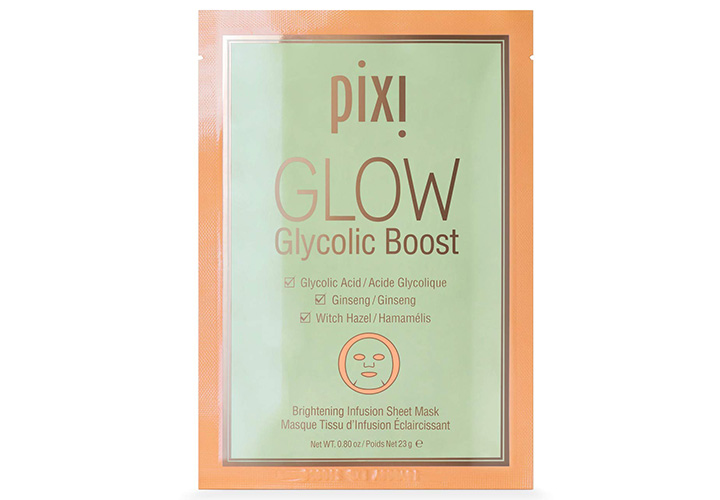Pixi Glow Glycolic Boost Sheet Mask Ingredients