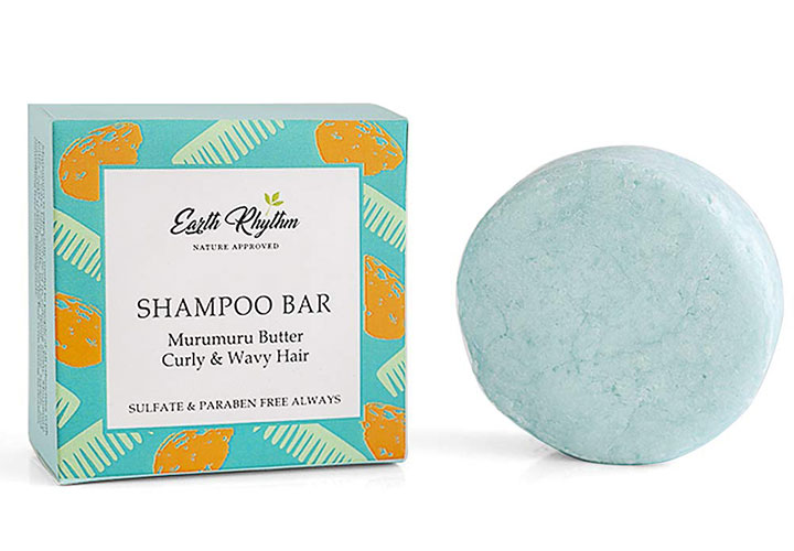 Earth Rhythm Murumuru Shampoo Bar Best Mild Shampoo Bar in India