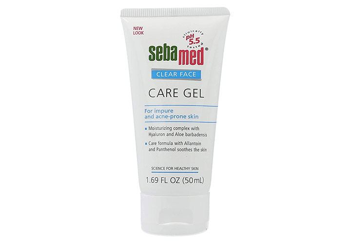 Sebamed Clear Face Care Gel Best Moisturizer for Oily Skin in India