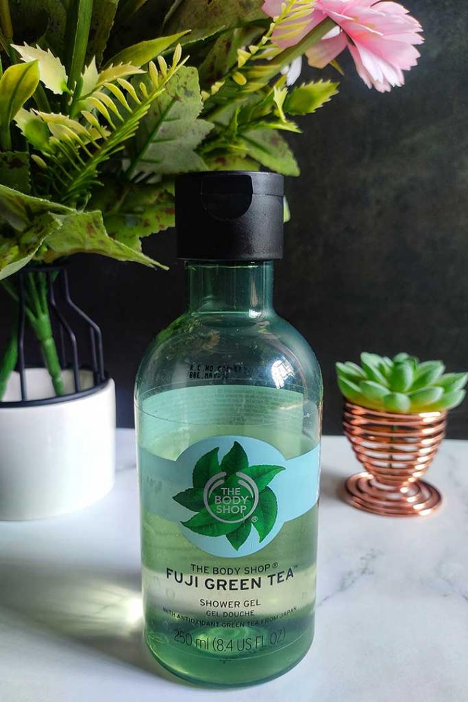 My Experience with The Body Shop Fuji Green Tea Shower Gel