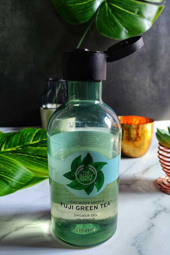 My Experience with The Body Shop Fuji Green Tea Shower Gel