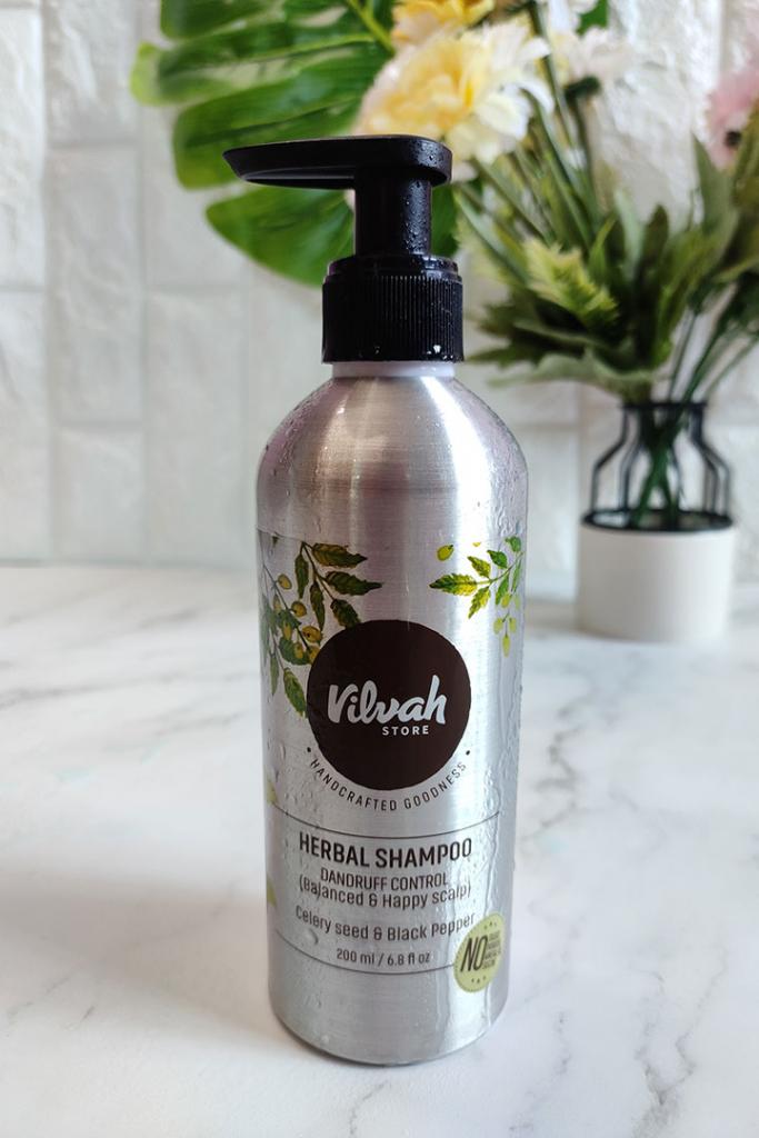 vilvah anti dandruff shampoo