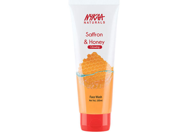 Nykaa Naturals Saffron & Honey Face Wash Nykaa Skincare Products
