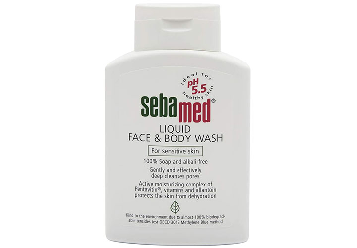 Sebamed Liquid Face & Body Wash Ph 5.5 For Sensitive Skin Best Body Wash in India for Sensitive Skin