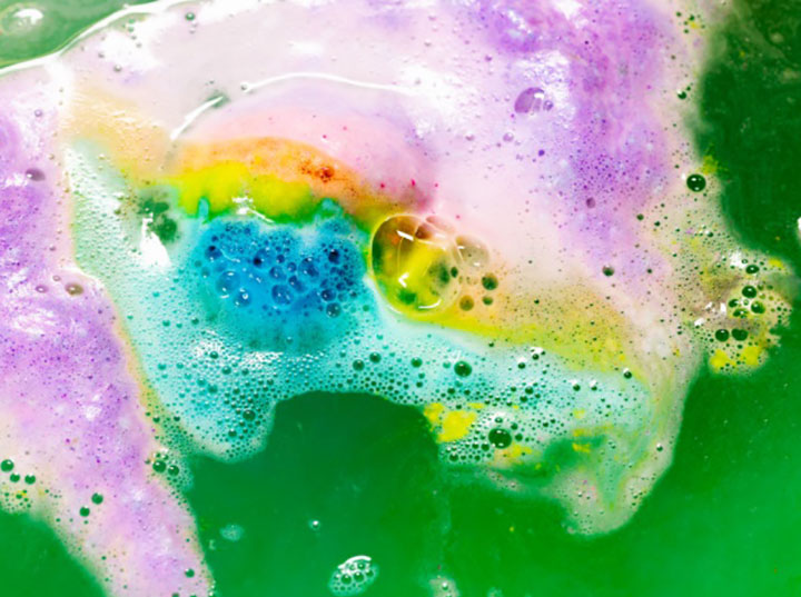 Lush Cosmetics Bathbombs are the Most Popular Products