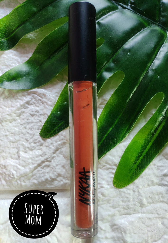 Nykaa All Day Matte Liquid Lipstick Super Mom