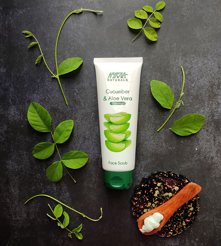 Packaging of Nykaa Naturals Face Scrub
