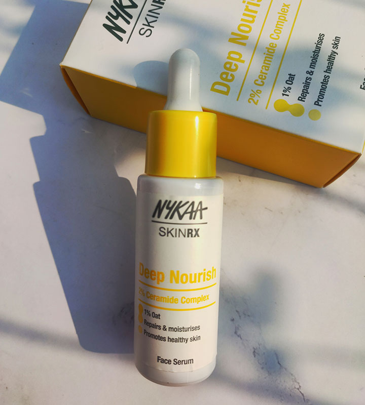 Nykaa SKINRX 2% Ceramide Serum Review with Ingredient Analysis