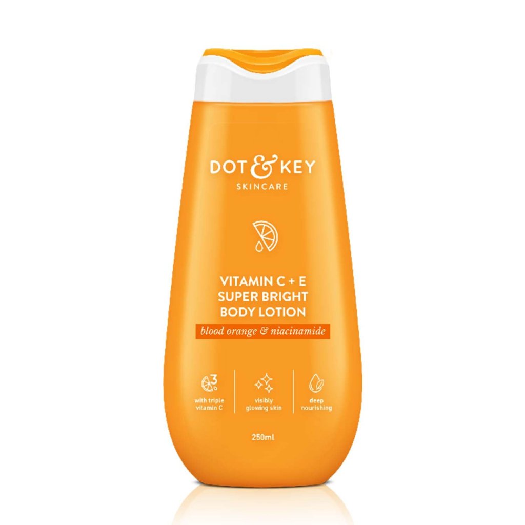 Dot & Key Vitamin C with E Super Bright Body Lotion Best Body Lotion for Winter in India