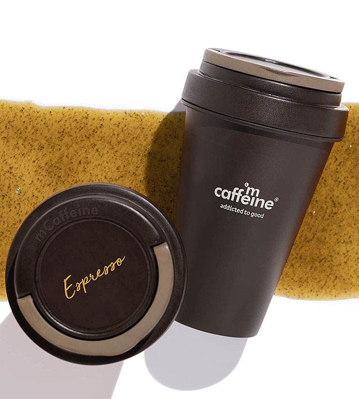 MCaffeine Body Wash with Coffee Scrub for Exfoliation - Espresso Shower Gel