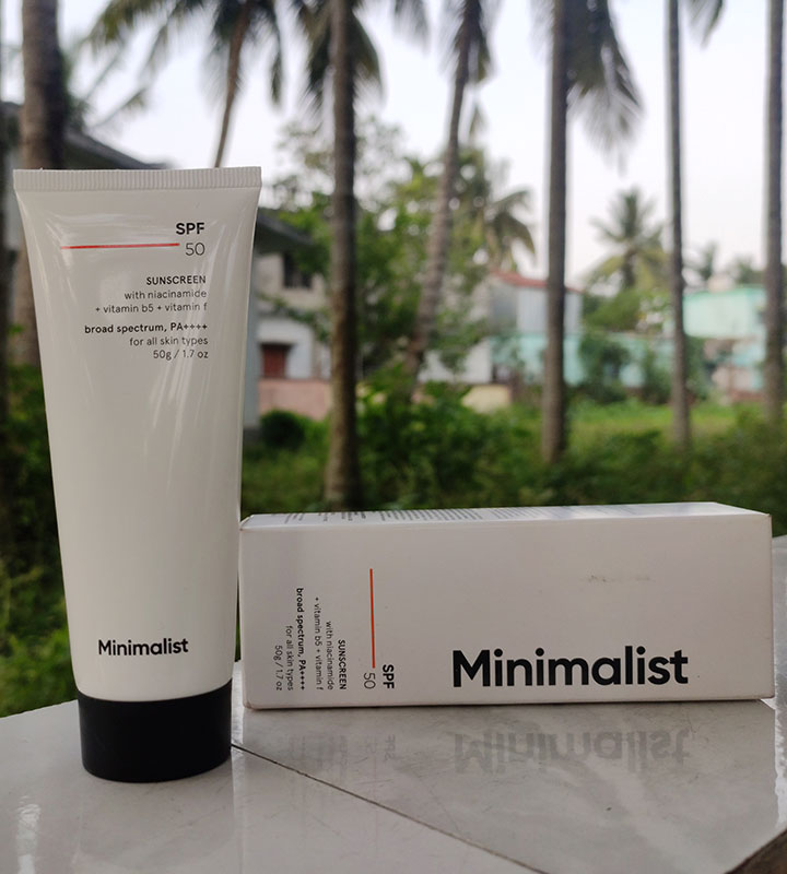 be minimalist sunscreen review