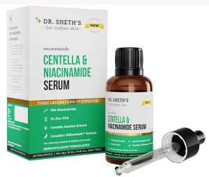 Dr. Sheth's Centella and 10 Percent Niacinamide Face Serum Best Niacinamide Serum in India