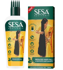 Sesa Ayurvedic Hair Oil Best Indian Hair Oil Made with Rare Herbs and Ancient Indian Recipe