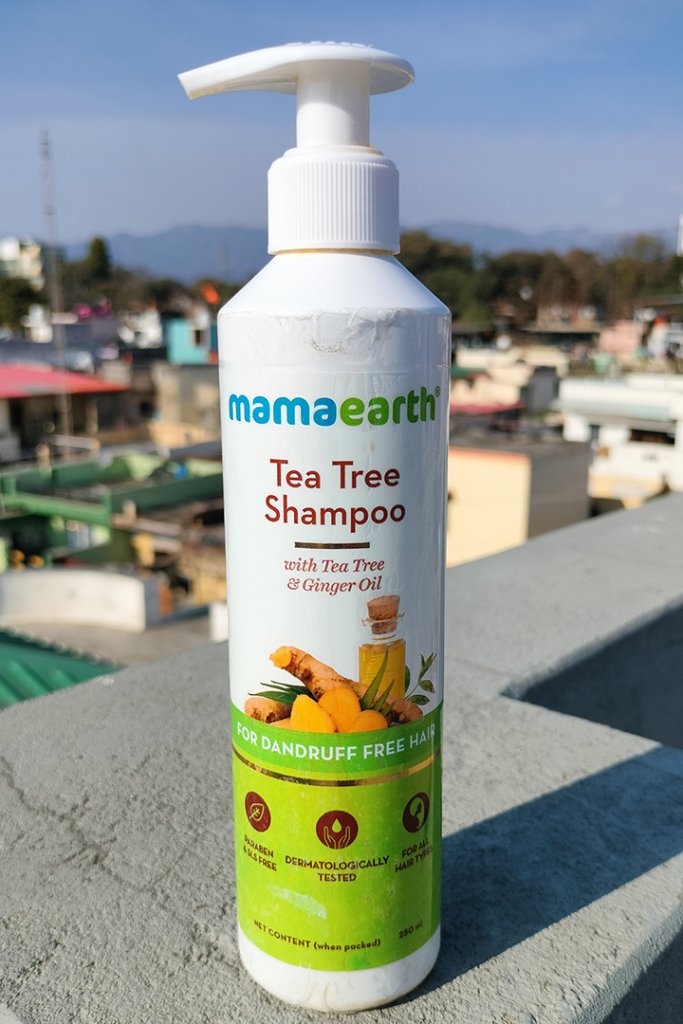 Mamaearth Tea Tree Shampoo Review with Ingredient Analysis
