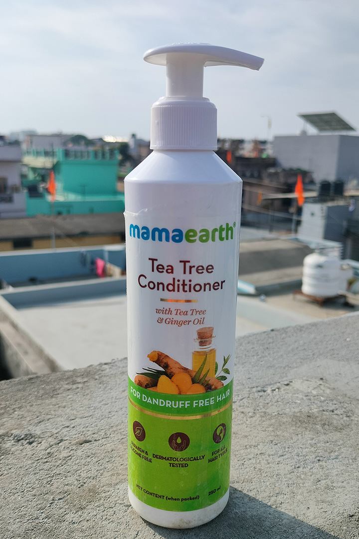 Mamaearth Anti-Dandruff Conditioner with Tea Tree and Ginger Oil