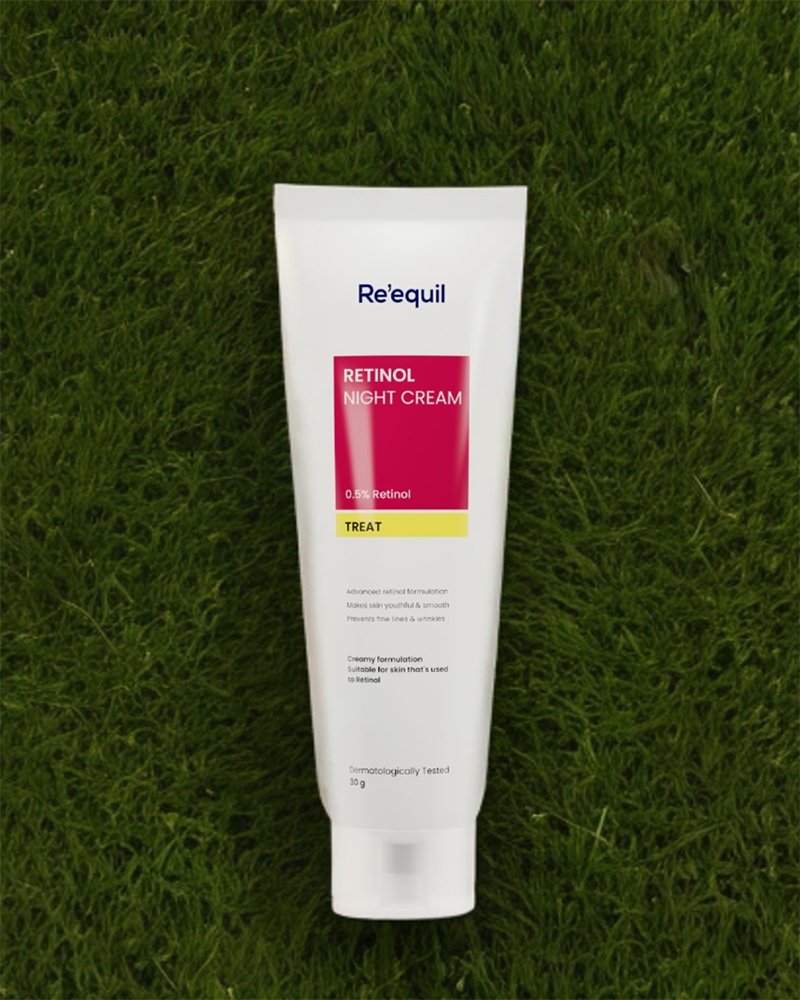 Re'equil 0.5 Percent Retinol Night Cream Features Ingredients