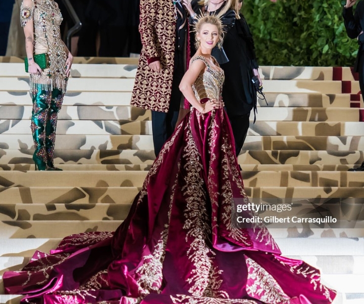 Blake Lively Met Gala Look 2018 Theme Heavenly Bodies, Fashion, and the Catholic Imagination