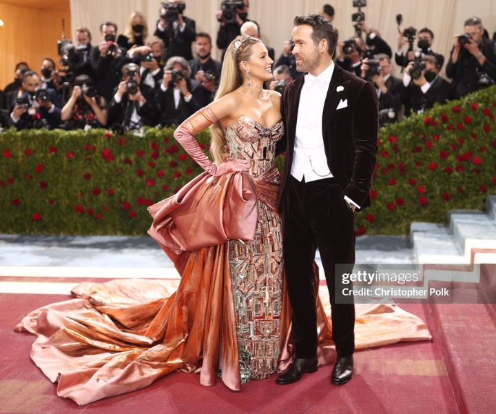 Blake Lively and Ryan Reynolds Together in Met Gala Event 2022