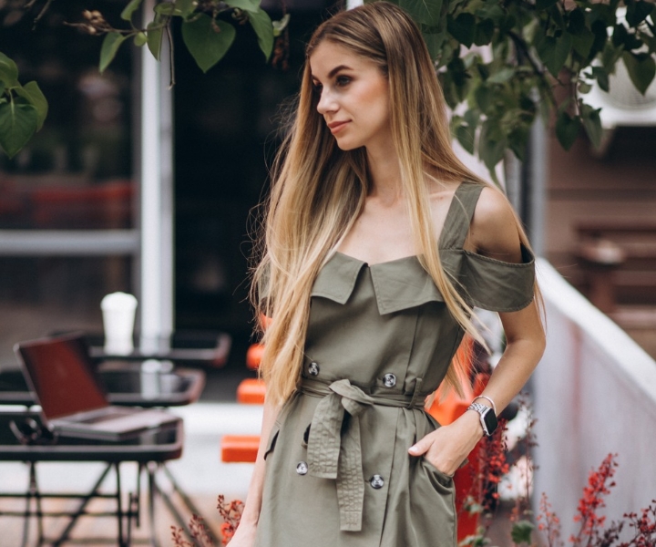 How to Layer Up Neutral Dresses for Different Occassion