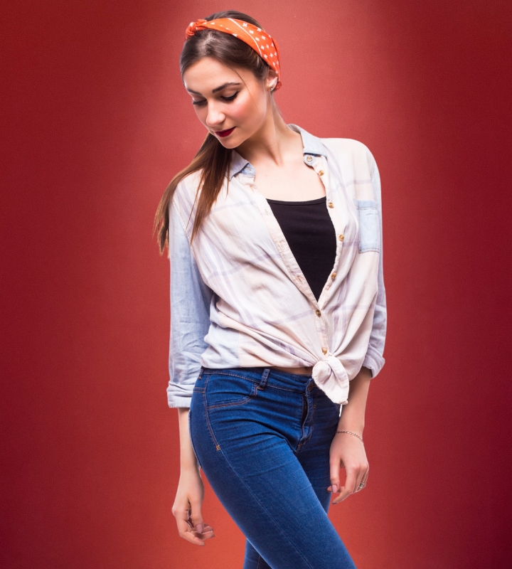 Style Elegantly with Dark Denim