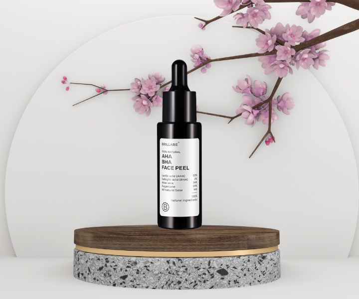 Brillare AHA BHA Exfoliating Face Peeling Solution Best Peeling Solution in India for beginners