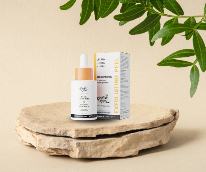 Chemist at Play Exfoliating Peeling Solution Best Peeling Solution in India for beginners