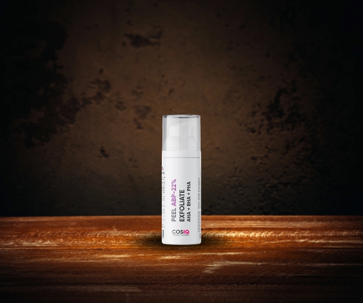 CosIQ ABP-22 Percent Weekly Exfoliating Peeling Solution Best Peeling Solution in India for beginners