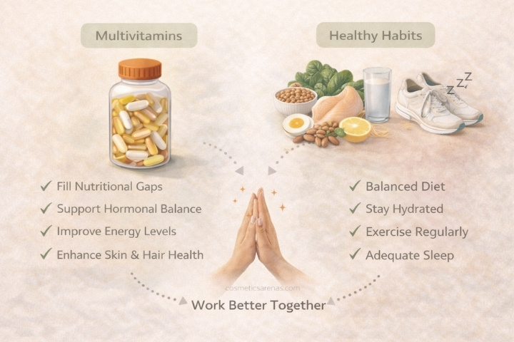 Can Skin & Hair Multivitamins Be Taken Long-Term (And When to Stop)