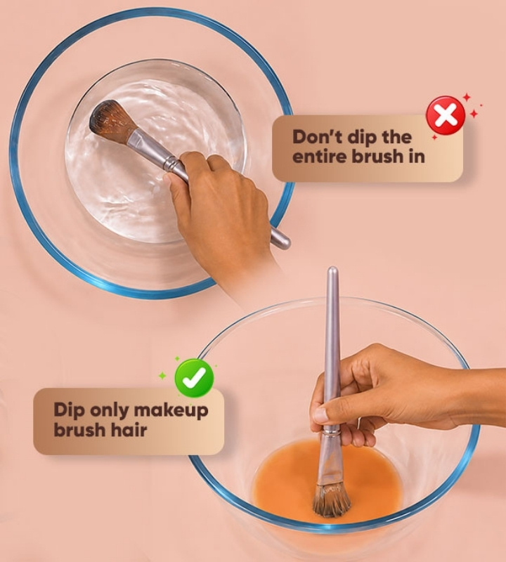 Cleaning Makeup Brushes
