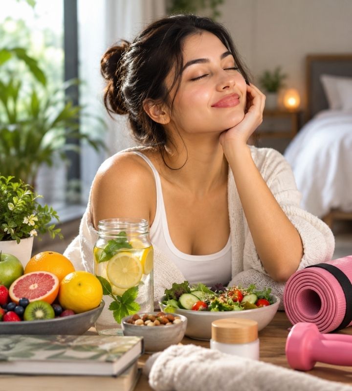 Healthy Lifestyle Habits for Glowing Skin & Wellness